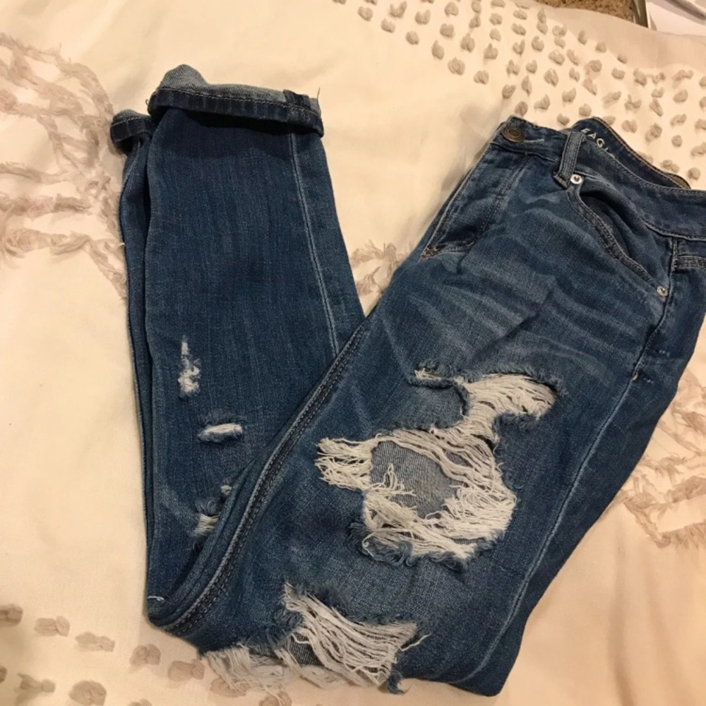 American Eagle Tomgirl Jeans Size 00 Short
